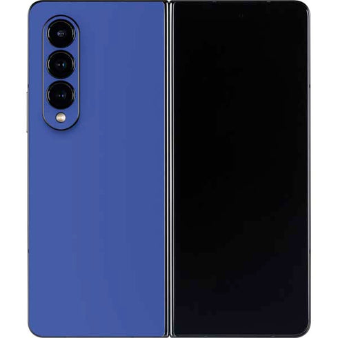 Blue Solid Galaxy Z Fold4 5G Skin